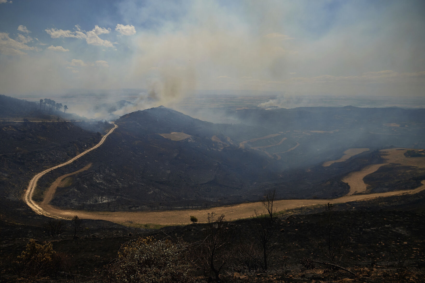 APTOPIX Spain Wildfire
